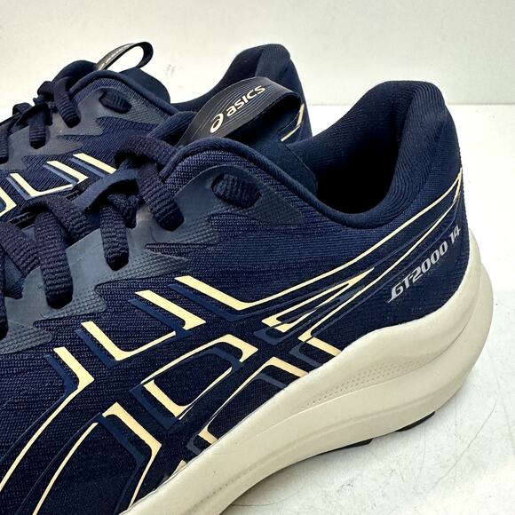 NWOT Asics GT-2000 14 Navy Blue / Gold / Cream RARE Unreleased colorway US 9 - Picture 4 of 9